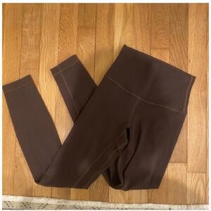 Lululemon 25” align leggings - espresso